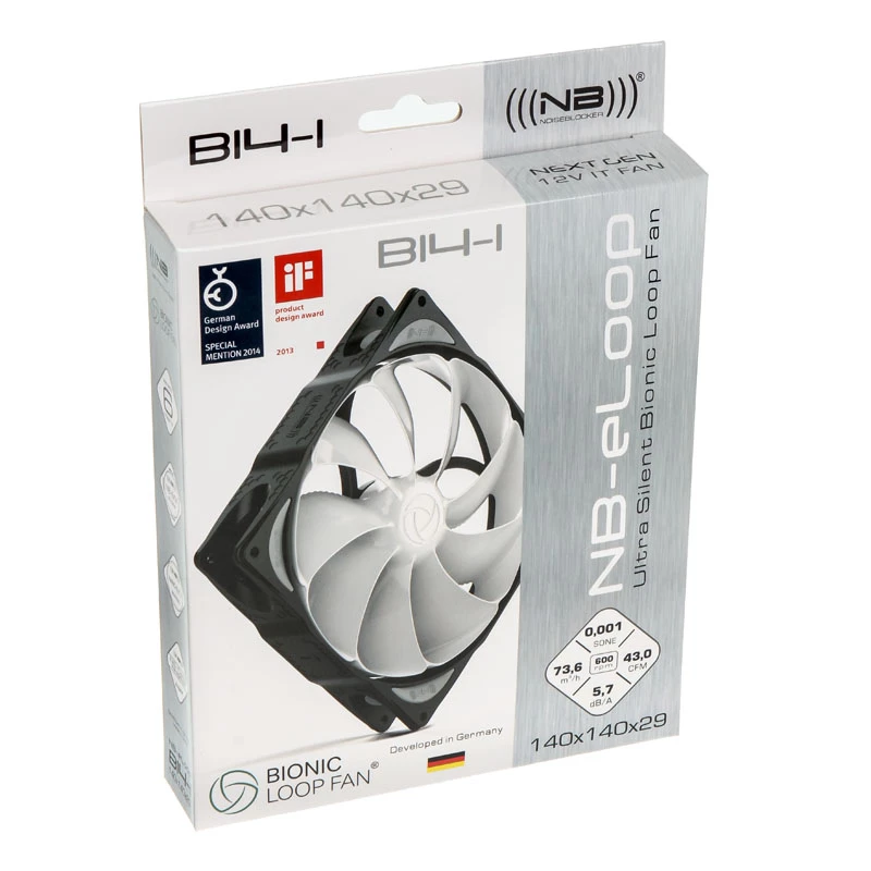 NOISEBLOCKER NB-eLoop Fan B14-1 140mm Must