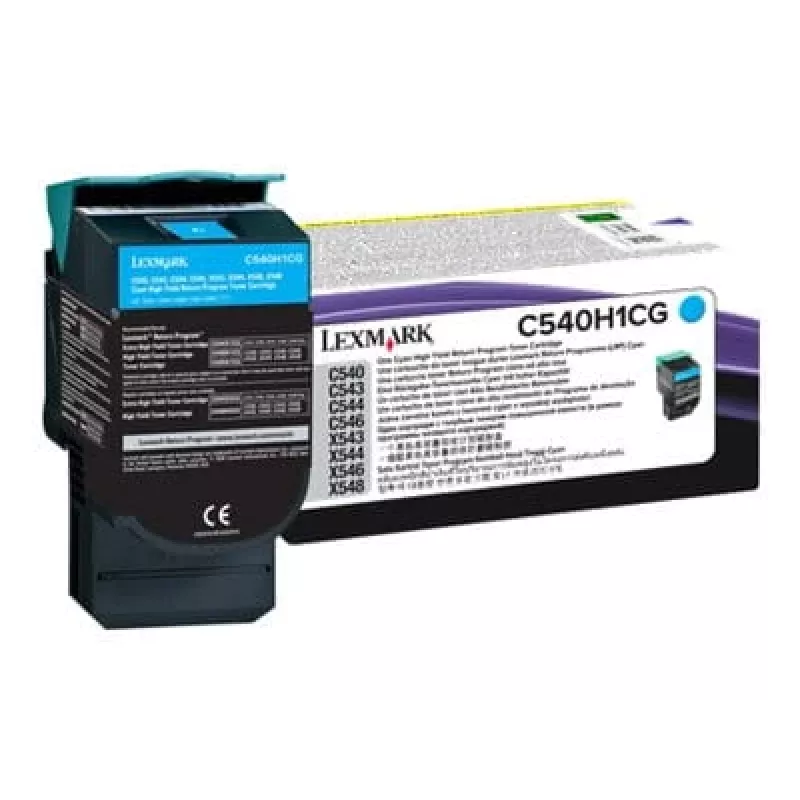 Tonerikassett Lexmark C540H1CG 2500 lehekülge tsüaan