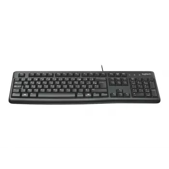K120 juhtmega klaviatuur, juhtmega, USB, QWERTZ, must