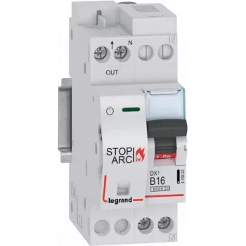 Kaarlahendustuvastusseade (AFDD) Legrand 415922 koos LS-lülitiga elektrikaitseks