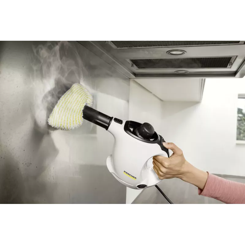 Kärcher SC 1 EasyFix Kaasaskantav aurupuhasti 1200 W Must, Valge