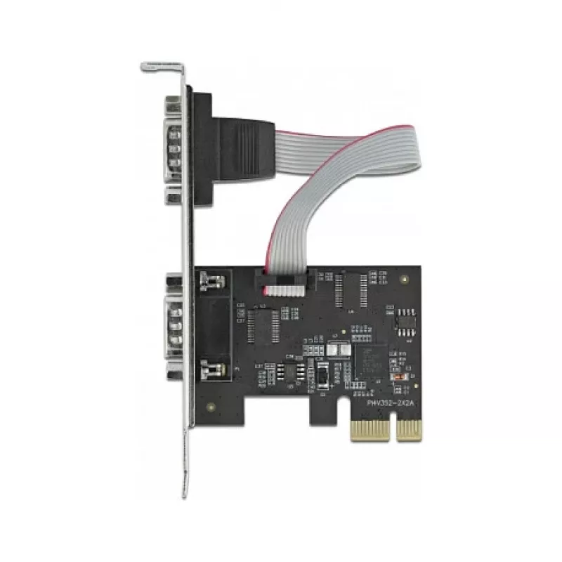 Laienduskaart DeLOCK PCI Express x1 kuni 2 x jada RS-232