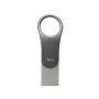Silicon Power Mobile C80 USB-mälupulk 16 GB USB Type-A / USB USB-C, USB 3.2 Gen 1, titaan, tsinkkest