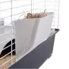 Puur FERPLAST Casita 100 küülikutele ja merisigadele, Metall/Plast, 960×570×560 mm, Taupe/Valge