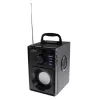 Juhtmevaba kõlar MEDIA-TECH MT3179, 20W (RMS 15W), Bluetooth 5.1, FM, MicroSD, USB, AUX, Li-Ion, 6 h, puitkere