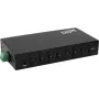 EXSYS GmbH 7-pordiline USB 3.2 Gen 2x1 metallist jaotur, 7x USB-C, 57W (EX-12277HMS)