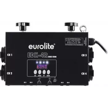 Dimmerpack EUROLITE EDX-4RT 4-kanaliline RDM dimmerpakett (mudel 70064074)