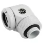 Adapter 90° G1/1/4 isane 14 mm kõvatorule, pööratav — BitsPower BP-DWE90RML14, valge