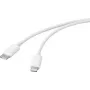 Basetech USB-kaabel USB 2.0 USB-C® pistik, Apple Lightning pistik 1,00 m Valge BT-2347613