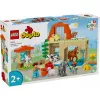 Ehitusmänguasi LEGO DUPLO Farm Animal Care komplekt 10416 — 74 tükki, 2 minifiguuri, vanus 2+