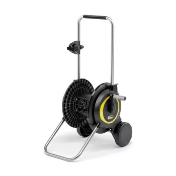 Voolikukäru Karcher 2.645-363.0, voolikukäru, toetab 13/15/19 mm, max 60 m, 2 ratast, must/kollane
