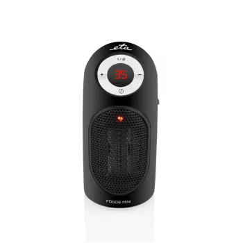 ETA | Soojendi | ETA162390000 Fogos mini | Ventilaatorküttekeha | 400 W | Sobib ruumidesse kuni 8 m² | Must | N/A