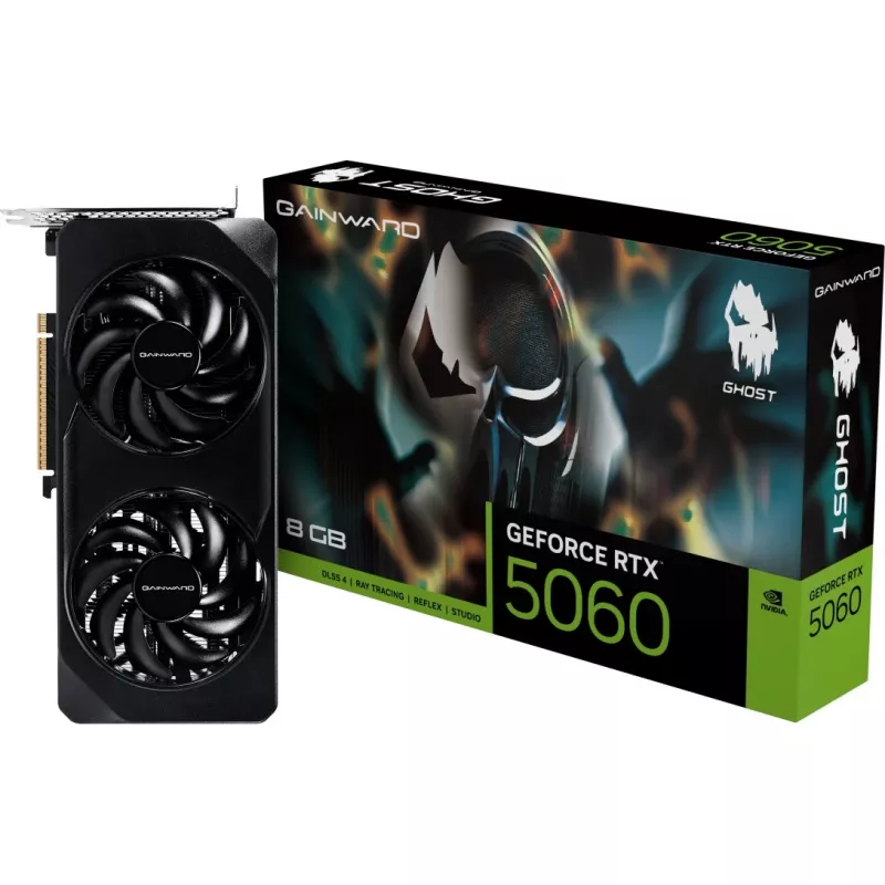 Gainward GeForce RTX 5060 Ghost 8GB GDDR7 graafikakaart