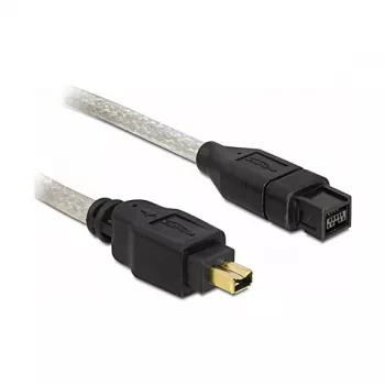 FireWire A/B kaabel DeLOCK 82589 2,0 m hall isane/isane