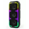 Kaasaskantav stereokõlar SQUEAK SQ1009 — Bluetooth 5.3, 45W RMS, 10 h aku, FM, USB, AUX, LED, 1800 mAh, must