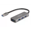 DeLOCK 63171 USB-jaotur 3.2 Gen 1 Type-A 5000 Mbit/s Hall