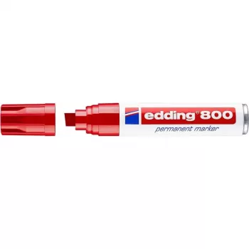 Püsiv marker Edding 800 peitliotsaga punane