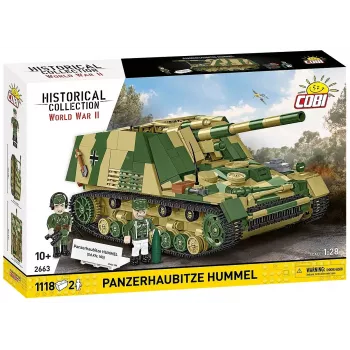 Ehituskomplekt Cobi Panzehaubitze Hummel 1118 osa mudelikomplekt