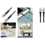 Logilink CU0423 USB-kaabel, must