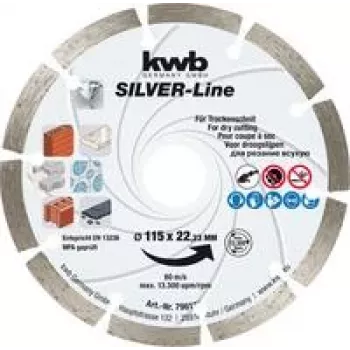 kwb 796170 Teemantlõikeketas, läbimõõt 115 mm, 1 tk (796170)