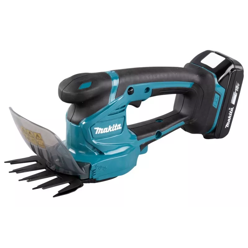 Makita DUM111SYX võsalõikur/muruniiduk 27 W Aku Must, Sinine