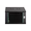 Seinale kinnitatav 19-tolline püstikapp DIGITUS Dynamic-N DN-37103 — 7U, 600x600 mm, IP20, kokkupanemata, must