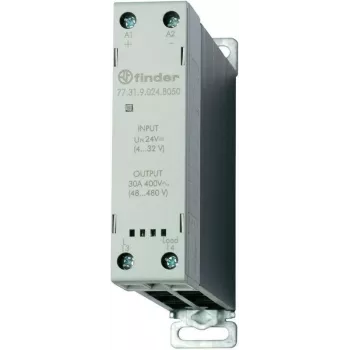 Finder Electronic Relay (SSR), Series 77 77.31.9.024.8050 1 Normally Open Contact 30 A (77.31.9.024.8050)