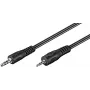 Microconnect AUD3525LL2 helikaabel 2 m 3,5 mm 2,5 mm Must