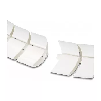 Kaablirenn DeLOCK 740 x 75 mm kõrgusreguleeritav valge