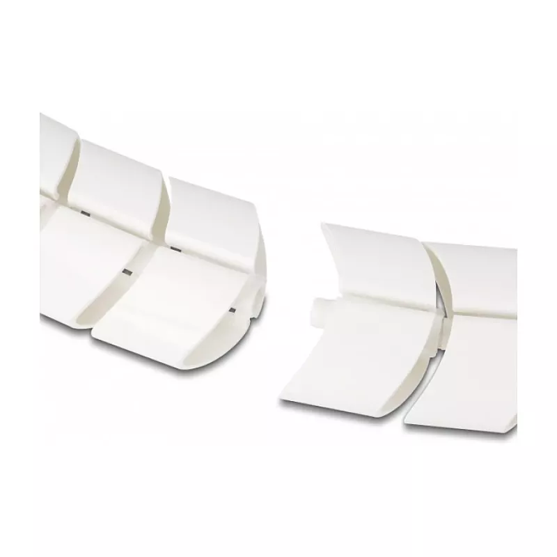 Kaablirenn DeLOCK 740 x 75 mm kõrgusreguleeritav valge