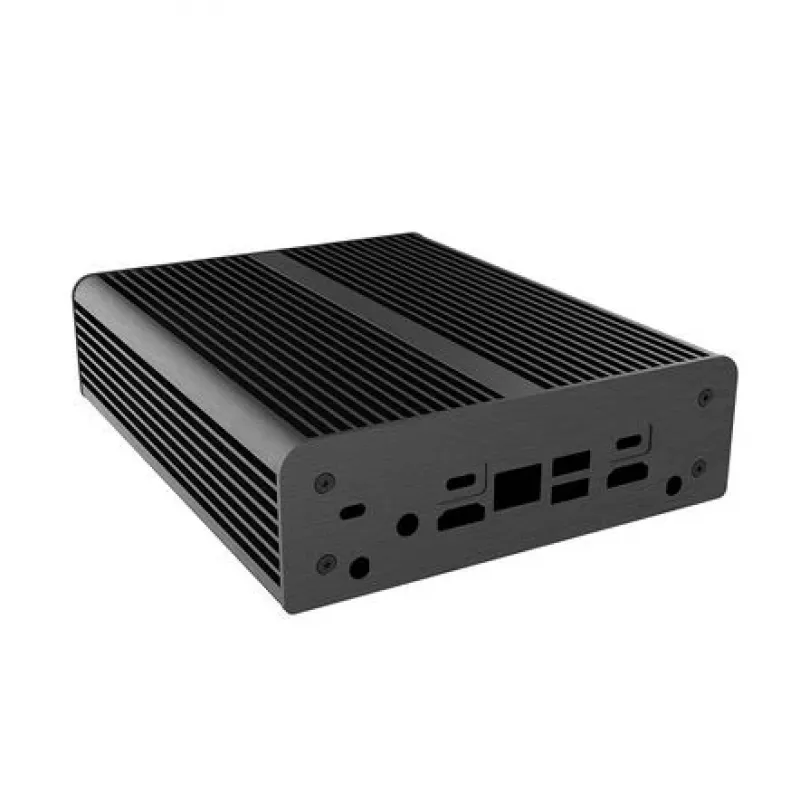 Arvutikorpus Akasa Newton AC UCFF Intel NUC 13 Pro i3 jaoks, ilma ventilaatorita – must