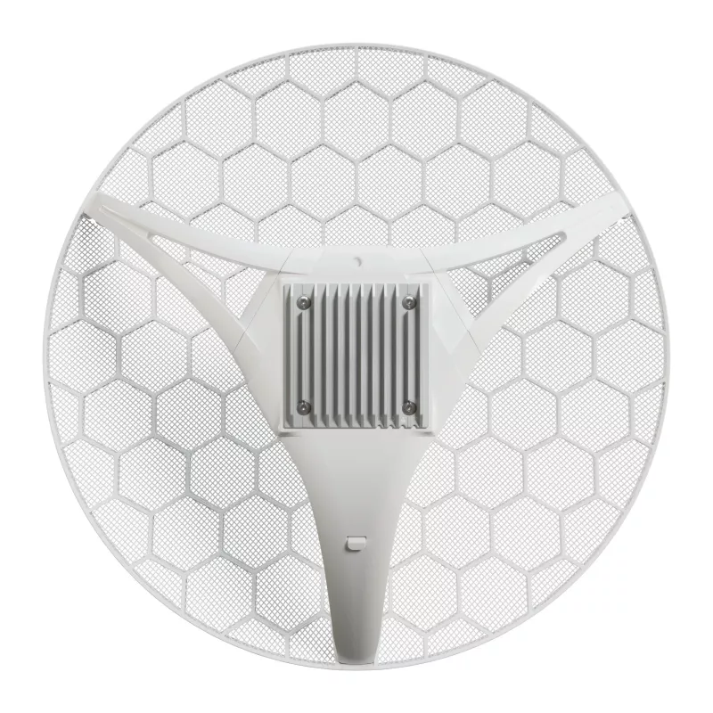 Mobiilside modem MikroTik LHG LTE6 kit 4G PoE välistingimustesse, 1x Gigabit Ethernet, 700/850 MHz ribad, 0,8 GHz protsessor, 256 MB RAM