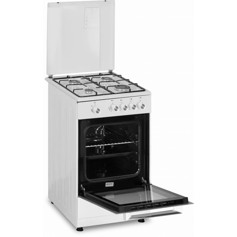 Gaasipliit SIMFER 4401SGRBB.1 gaasikeeduplaadi ja gaasiahjuga, laius 50 cm, sügavus 55 cm, energiaklass A+