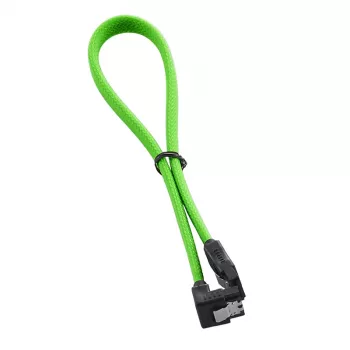 ModMesh täisnurga SATA 3 kaabel 30 cm - hele roheline - kaabel - digitaalne/andmeside (CM-CAB-RSAT-N30KLG-R)