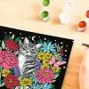 Maali-numbrite-komplekt Ravensburger CreArt Pixie Cold Cat (mudel 25855) – lõuendimaali komplekt