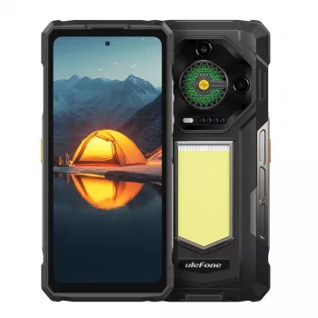 Töökindel nutitelefon UleFone Armor 33 5G 6.3 tolli — 12 GB muutmälu, 512 GB salvestusruumi, must