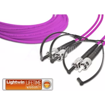 Lightwin LDP-50 ST-ST 3.0 OM4 kiudoptiline kaabel 3 m violetne (LDP-50 ST-ST 3.0 OM4)