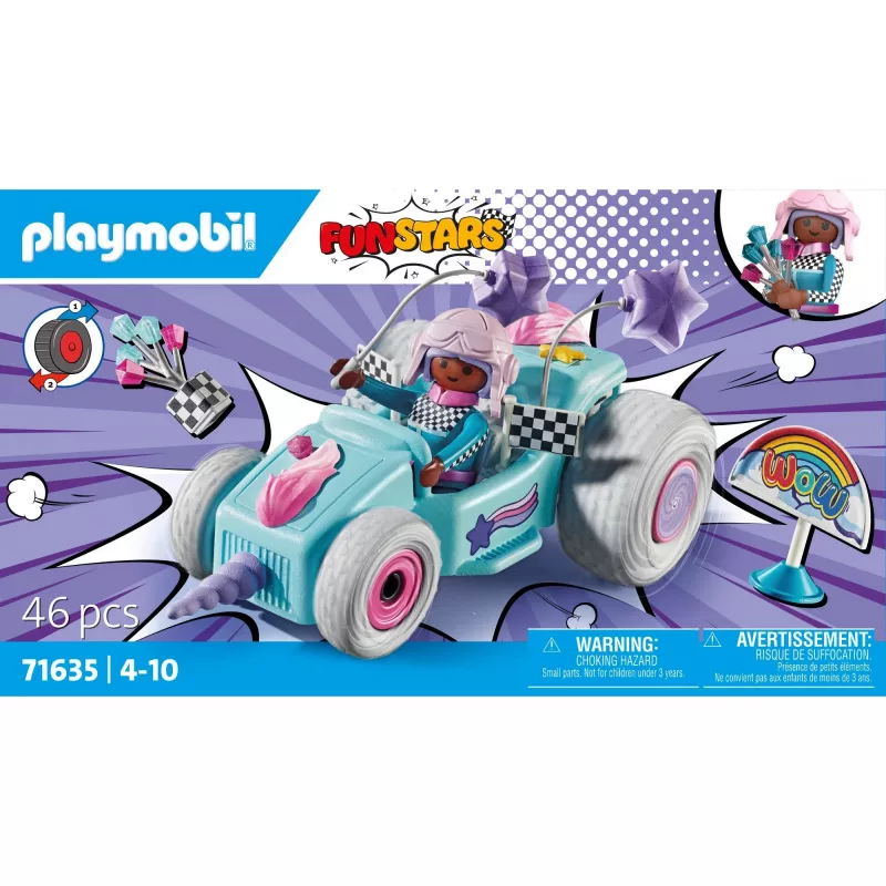 figuurid set Funstars 71635 Racing Unicorn