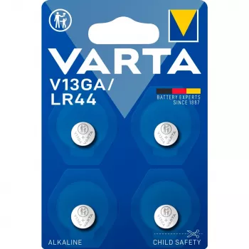 Ühekordne patarei Varta 04276 101 404 LR44 aluseline 11,6x5,4 mm