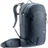 Seljakott DEUTER Freerider Pro 34+ — tehniline freeride-suusamatkade seljakott, 34 l, must, kiivrihoidik, puusavöö