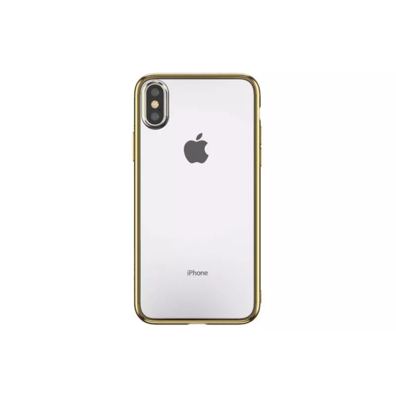 Pehme ümbris Devia iPhone XS/X (5,8 tolli) TPU, kuldne