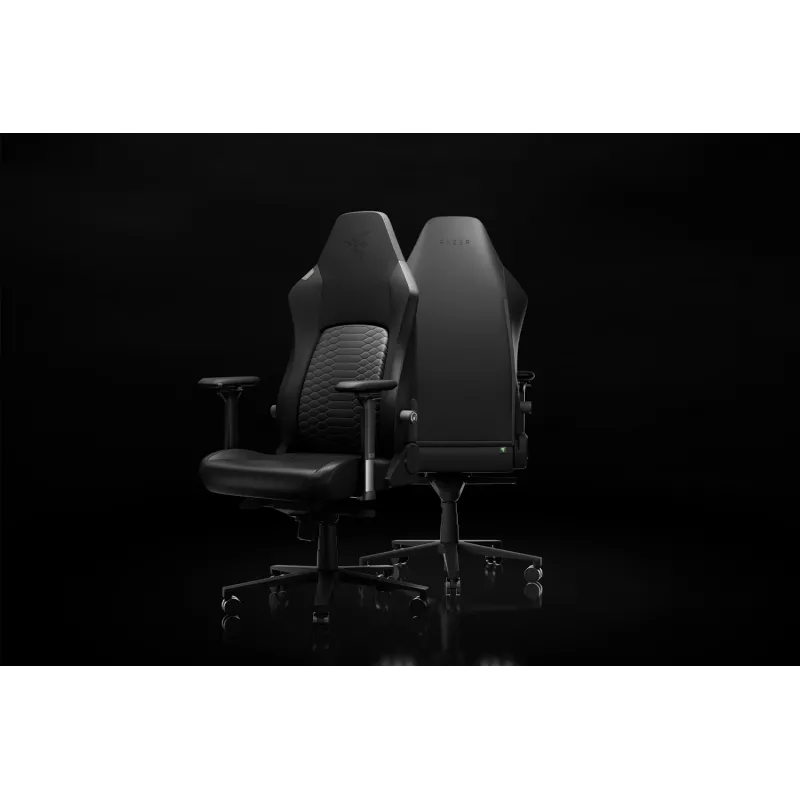 Razer Ergonomic mänguritool with Breathable Comfort | Iskur V2 NewGen | Must