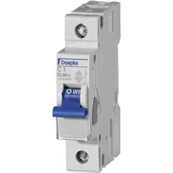 DOEPKE Kaitselüliti C16A DLS-6H-C16-1-6-KA 6kA 1-pooluseline 230V C-karakteristik DLS-6H-C16-1-6-KA (09914203)