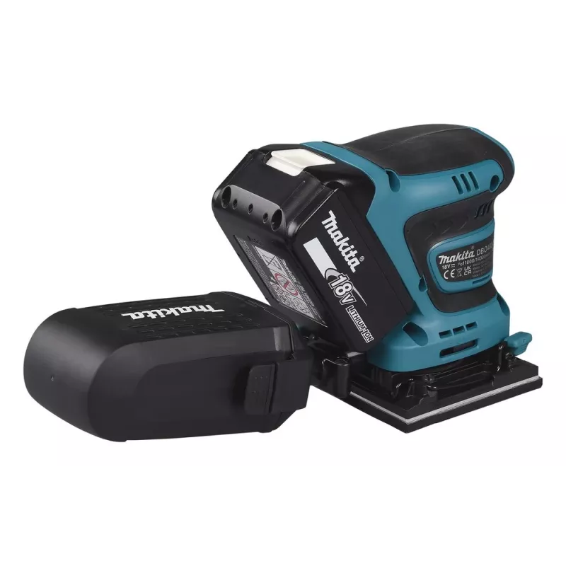 Makita DBO480Z kaasaskantav lihvija ekstsentriklihvija 14000 OPM must, sinine 210 W