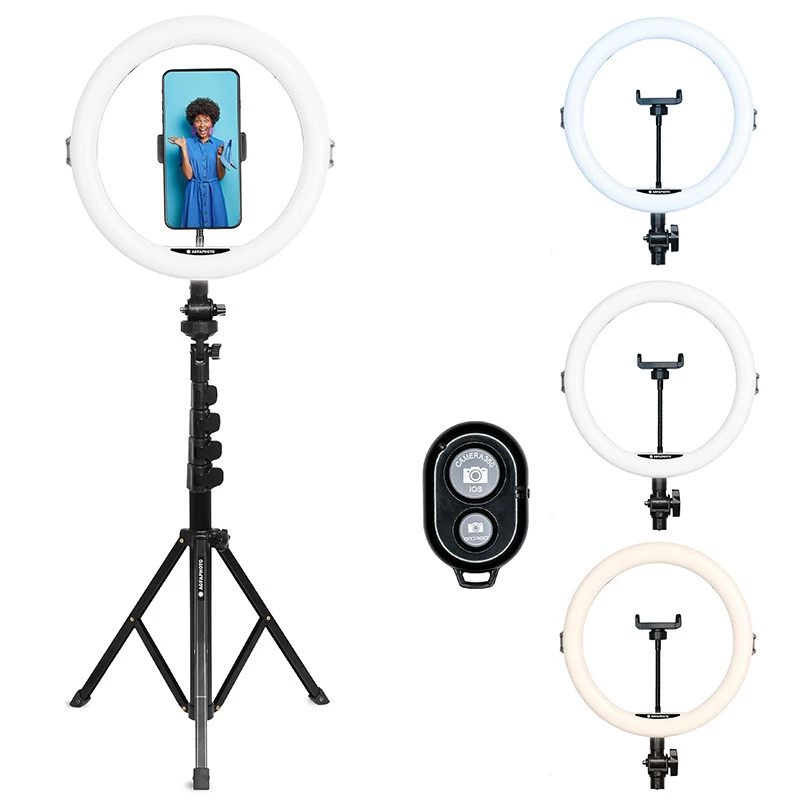 Agfa Arl11xl Ring Light LED Ring 11 + statiiv + pult