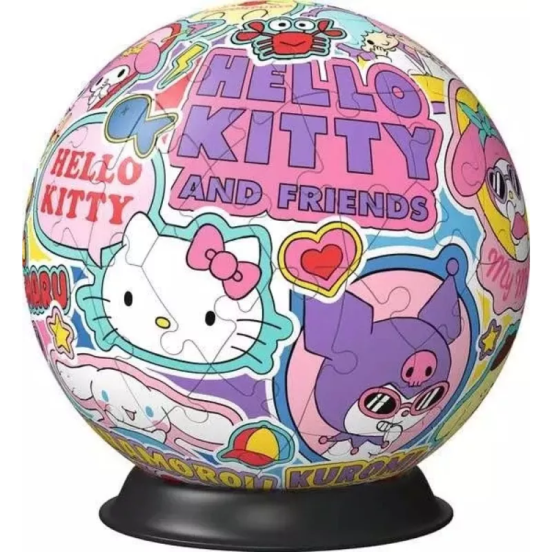 Pusle Ravensburger Hello Kitty 72 tükki Soovitatav vanus 6 kuni 99