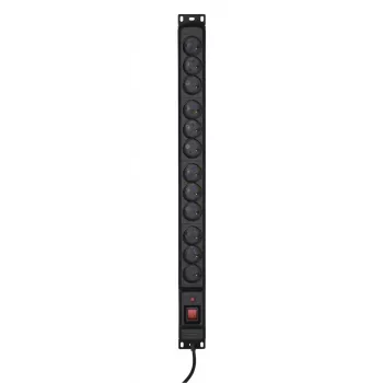 Activejet COMBO 12 pistikupesaga pikendusjuhe 5 m must