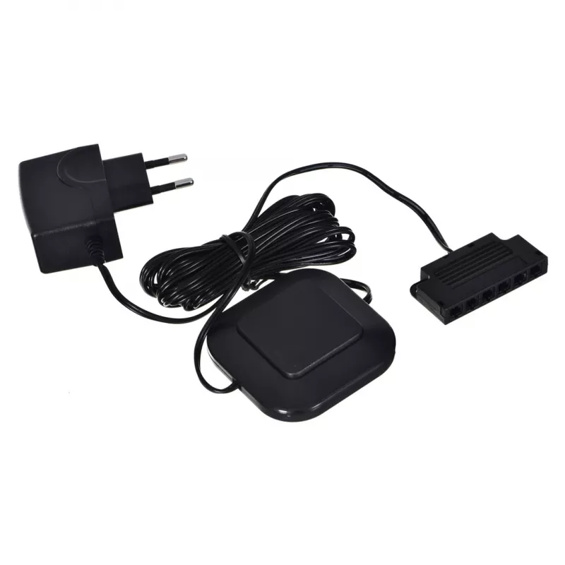 Riiulile paigaldatav LED-valgusti cama meble Cama ristkülikukujuline pealispinnale paigaldatav 3LED, must, jahe valge