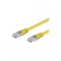Wentronic Goobay CAT 5e patchkaabel, F/UTP, kollane, 50 m - CCA vasksegu (50869)