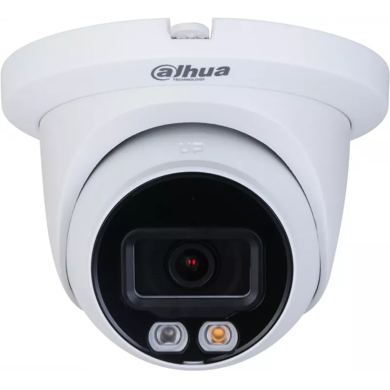 IP turvakaamera DAHUA IPC-HDW2249TM-S-IL-0280B — 2 MP, 2,8 mm fikseeritud objektiiv, IR ja valge valgus, IP67, PoE/DC